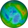 Antarctic Ozone 2012-08-11